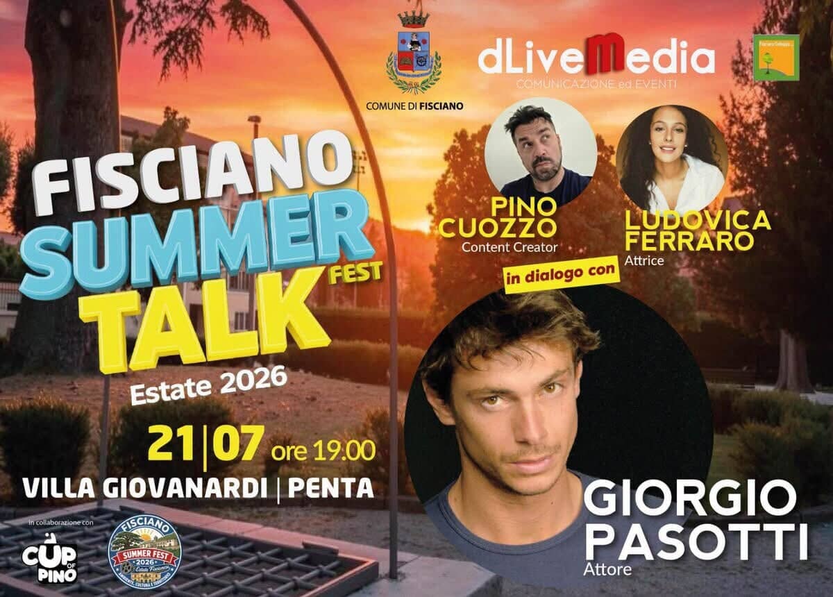 Fisciano Summer Talk Fest - Giorgio Pasotti