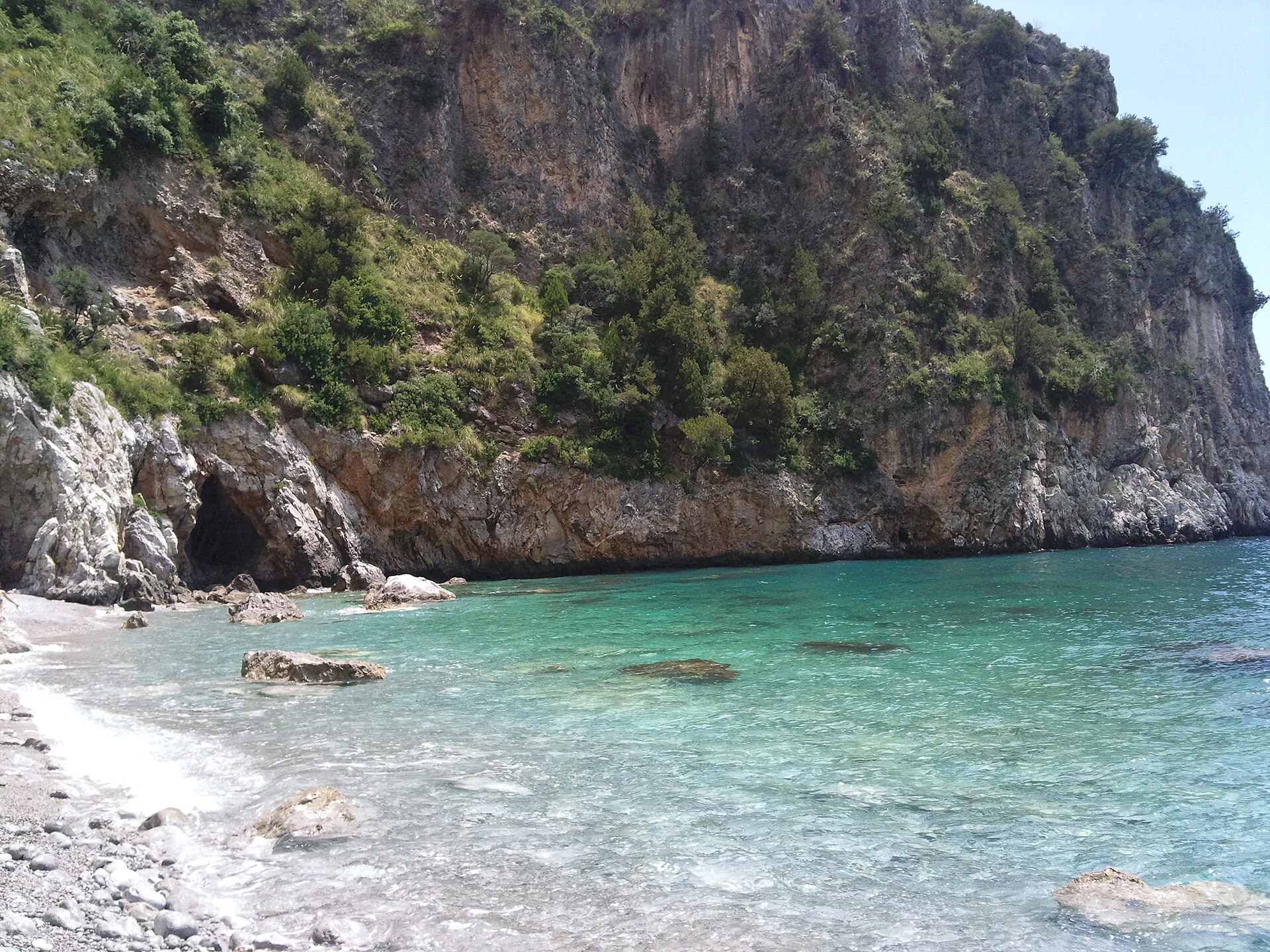 Cala delle vipere - panoramio — Camerota